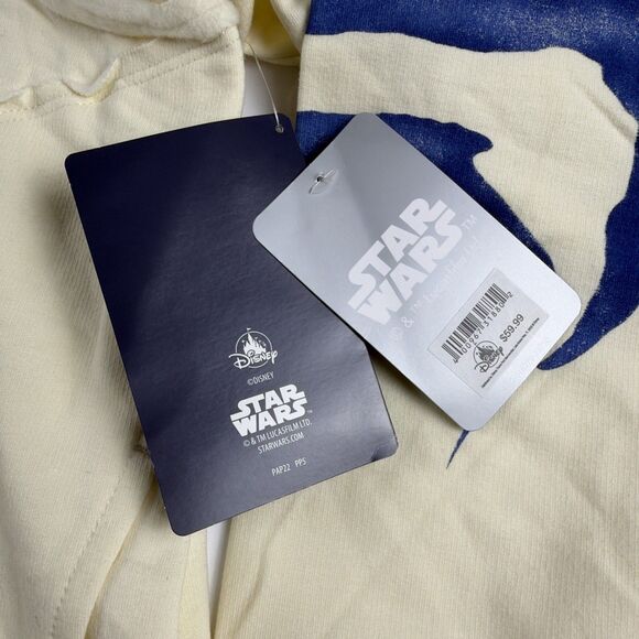 Disney Star Wars Ahsoka I AM NO JEDI Ashley Eckstein Cream Pullover Size 3X NWT - Picture 10 of 14